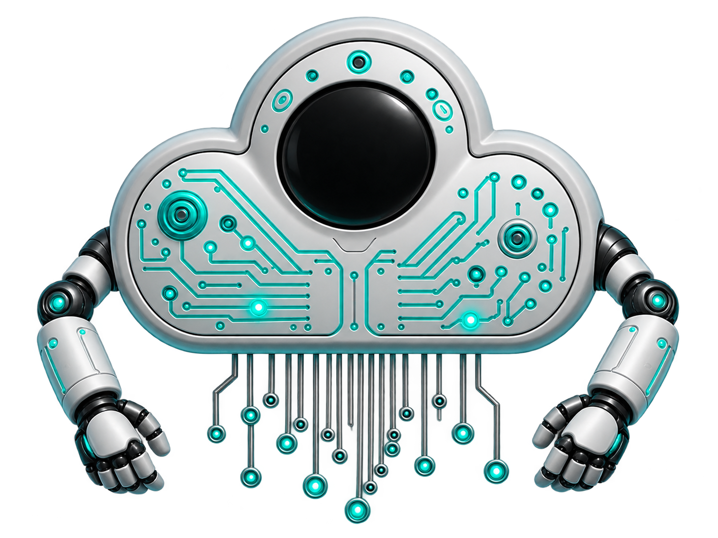 Robot protagonista del HPE CDS Tech Challenge